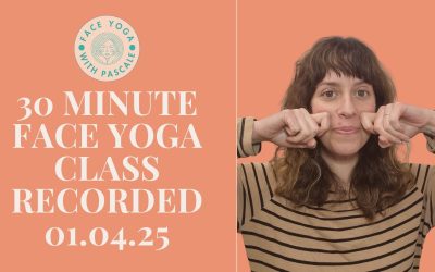 Live Face Yoga Class Recorded 01.04.25