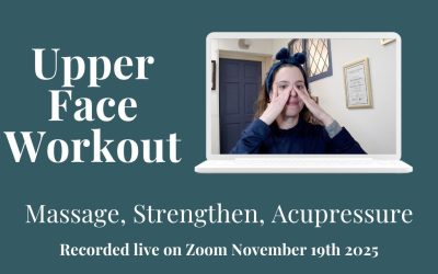 Upper Face Workour Face Yoga Class