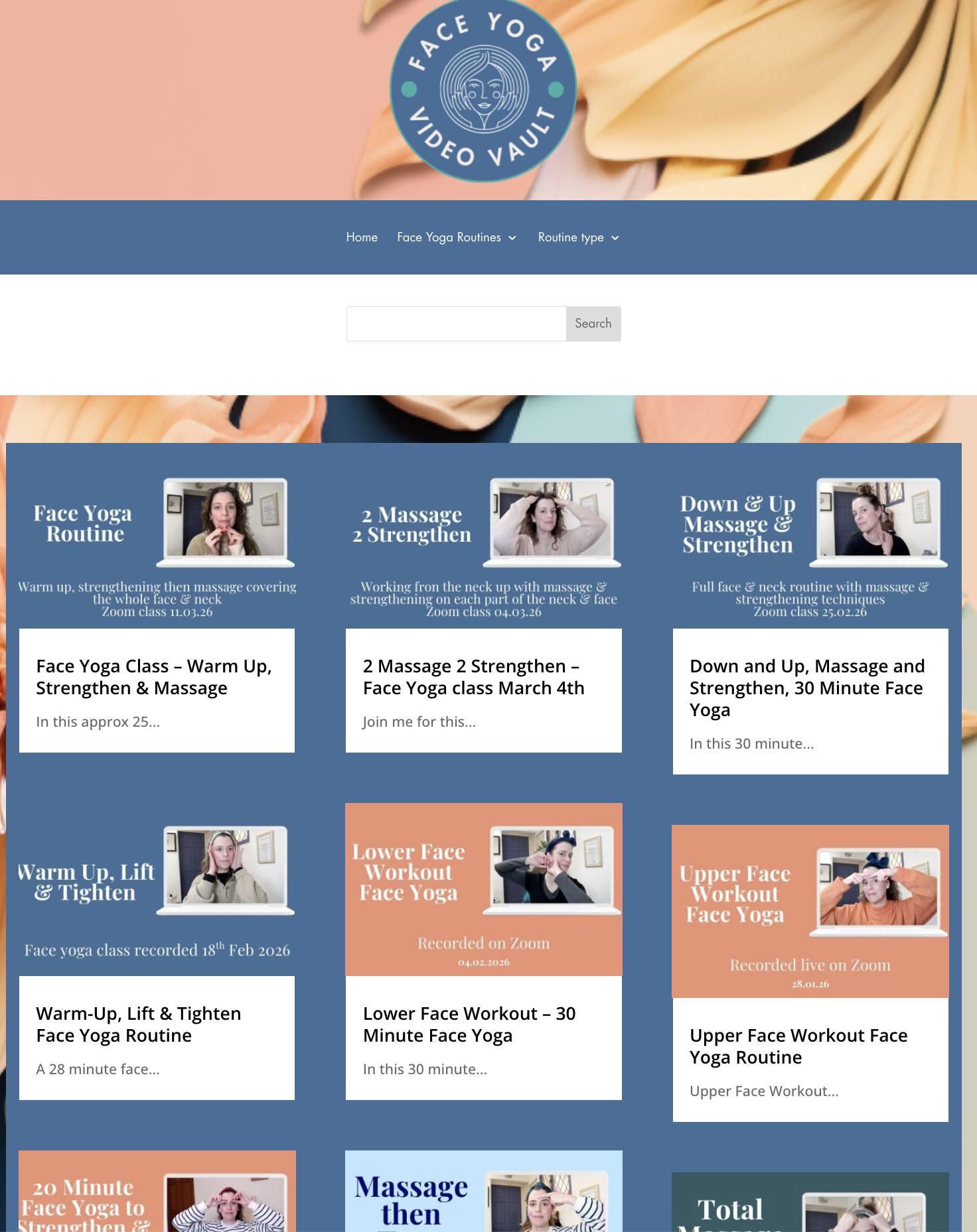 face yoga video vault